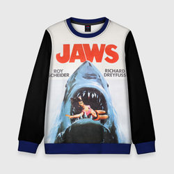 Jaws cinema 1975 – Детский свитшот 3D+ с принтом купить