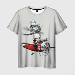 Flying Cup – Мужская футболка 3D с принтом купить со скидкой в -26%