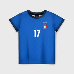 Иммобиле сборная Италии – Детская футболка 3D+ с принтом купить со скидкой в -44%