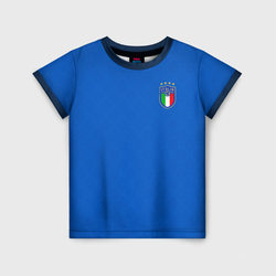 Форма сборной Италии домашняя – Детская футболка 3D+ с принтом купить со скидкой в -44%