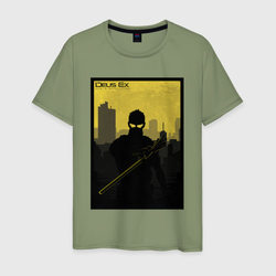 Deus Ex MD – Мужская футболка хлопок с принтом купить со скидкой в -20%
