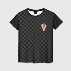 Форма Сборной Хорватии – Женская футболка 3D+ с принтом купить со скидкой в -31%