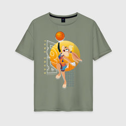 Space Jam 2 Лола – Женская футболка хлопок Oversize с принтом купить со скидкой в -16%