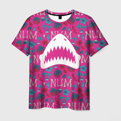 King Shark Num Num Num – Мужская футболка 3D с принтом купить со скидкой в -26%