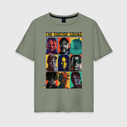 The Suicide Squad – Женская футболка хлопок Oversize с принтом купить со скидкой в -16%