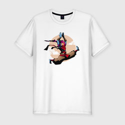 Dead Cells Jump – Мужская футболка хлопок Slim с принтом купить