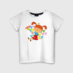 Царевна-сластена – Детская футболка хлопок с принтом купить со скидкой в -20%