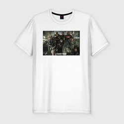 Suicide Squad кадр из фильма – Мужская футболка хлопок Slim с принтом купить