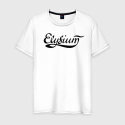 Elysium логотип – Мужская футболка хлопок с принтом купить со скидкой в -20%