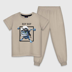 Crazy frog – Детская пижама хлопок с принтом купить со скидкой в -9%