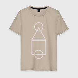Игра в кальмара схема – Мужская футболка хлопок с принтом купить со скидкой в -20%