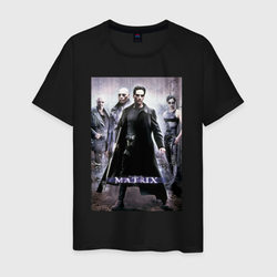 The matrix постер – Мужская футболка хлопок с принтом купить со скидкой в -20%