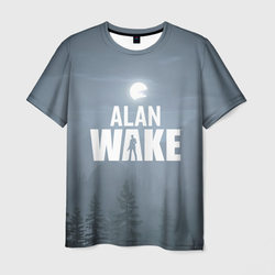 Алан Уэйк: Полнолуние – Мужская футболка 3D с принтом купить со скидкой в -26%