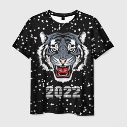 Черный водяной тигр 2022 – Мужская футболка 3D с принтом купить со скидкой в -23%