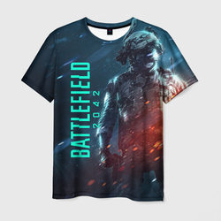Battlefield 2042 soldier wars – Мужская футболка 3D с принтом купить со скидкой в -26%
