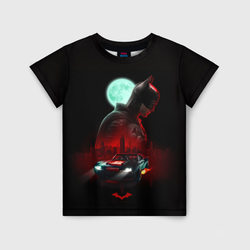 Batman - batmobile – Детская футболка 3D с принтом купить со скидкой в -44%