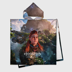 Horizon Forbidden West Элой – Детское полотенце-пончо с капюшоном 3D с принтом купить со скидкой в -16%