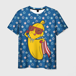 Банан в звездах – Мужская футболка 3D с принтом купить со скидкой в -23%
