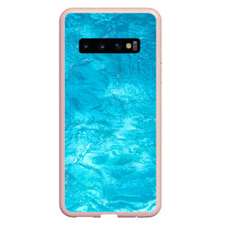Голубой океан Голубая вода – Чехол для Samsung Galaxy S10 с принтом купить