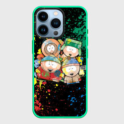 Мультфильм Южный Парк персонажи South Park – Чехол для iPhone 14 Pro с принтом купить