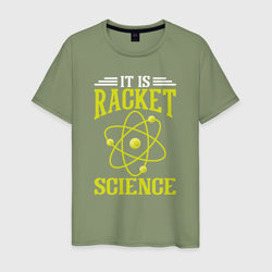 Ракетная наука – Мужская футболка хлопок с принтом купить со скидкой в -20%