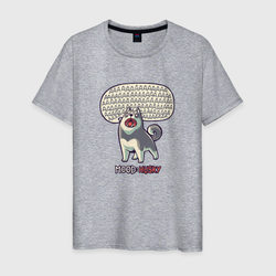 Mood: Husky – Мужская футболка хлопок с принтом купить со скидкой в -20%