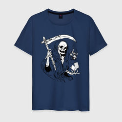 игры со смертью – Мужская футболка хлопок с принтом купить со скидкой в -20%