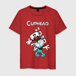 Cuphead веселые чашечки – Мужская футболка хлопок с принтом купить со скидкой в -20%