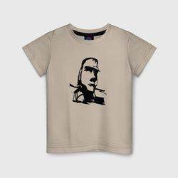 Взгляд Моаи – Детская футболка хлопок с принтом купить со скидкой в -20%