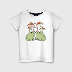 Лягушки жабы – Детская футболка хлопок с принтом купить со скидкой в -20%