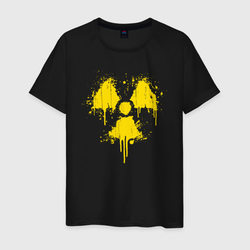 Nuclear paint – Мужская футболка хлопок с принтом купить со скидкой в -20%