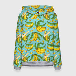 Banana pattern / Summer / Fashion 2022 – Женская толстовка 3D с принтом купить со скидкой в -32%