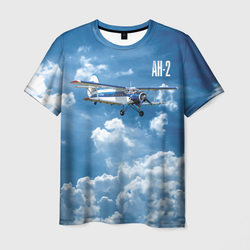 Самолет Ан-2 – Мужская футболка 3D с принтом купить со скидкой в -26%