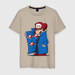 Марио уже не тот – Мужская футболка хлопок с принтом купить со скидкой в -20%