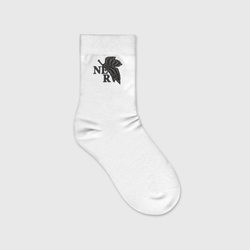 логотип компании NERV – Детские носки с вышивкой с принтом купить