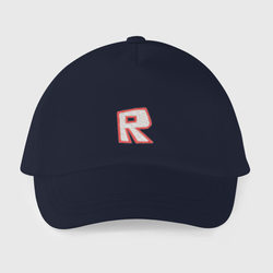 Logo Roblox - буква R – Детская бейсболка с вышивкой с принтом купить