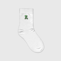Крипер mini – Детские носки с вышивкой с принтом купить