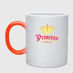 Моя Принцесса The Princcess – Кружка хамелеон с принтом купить