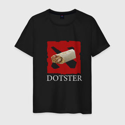 Dotster  – Мужская футболка хлопок с принтом купить со скидкой в -20%