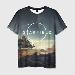 На поверхности Starfield – Мужская футболка 3D с принтом купить со скидкой в -26%