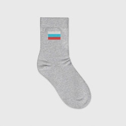 Вышитый Флаг России – Детские носки с вышивкой с принтом купить