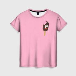 Жара мороженное – Женская футболка 3D с принтом купить со скидкой в -23%