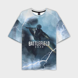 Wingsuit Battlefield 2042 – Мужская футболка oversize 3D с принтом купить со скидкой в -50%