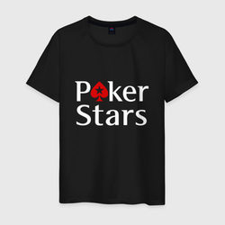 PokerStars логотип – Мужская футболка хлопок с принтом купить со скидкой в -20%