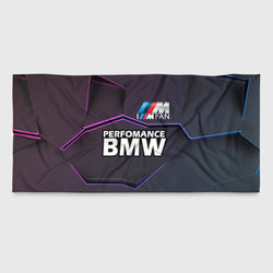 BMW Perfomance – Пляжное полотенце 3D с принтом купить со скидкой в -20%