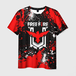 Free Fire: Брызги и капли красок – Мужская футболка 3D с принтом купить со скидкой в -26%