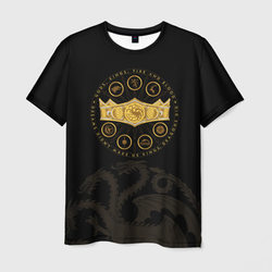 Дом Дракона Корона Таргариенов – Мужская футболка 3D с принтом купить со скидкой в -26%