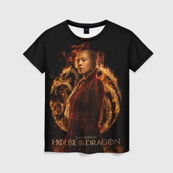 Дом Дракона Рейнира Таргариен – Женская футболка 3D с принтом купить со скидкой в -26%