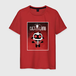 Cult of the lamb арт – Мужская футболка хлопок с принтом купить со скидкой в -20%