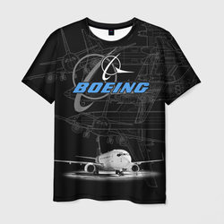 Boeing 737 – Мужская футболка 3D с принтом купить со скидкой в -26%